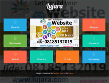 Tablet Screenshot of lujara.com